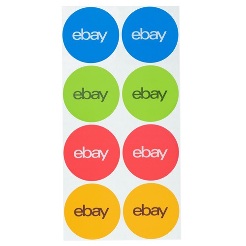 Adesivo ebay rosso blu - ebay, 3"