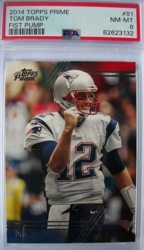 2014 topps prime tom - prime, brady