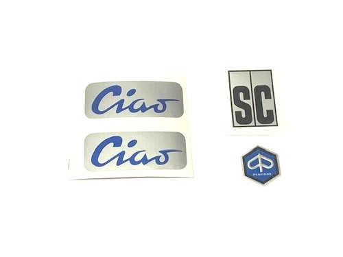 Kit completo adesivi - completo, piaggio