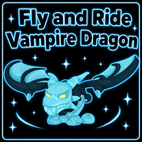 Fly and ride vampire dragon - ride,