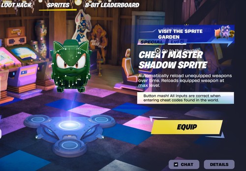 Cheat master shadow - master, level